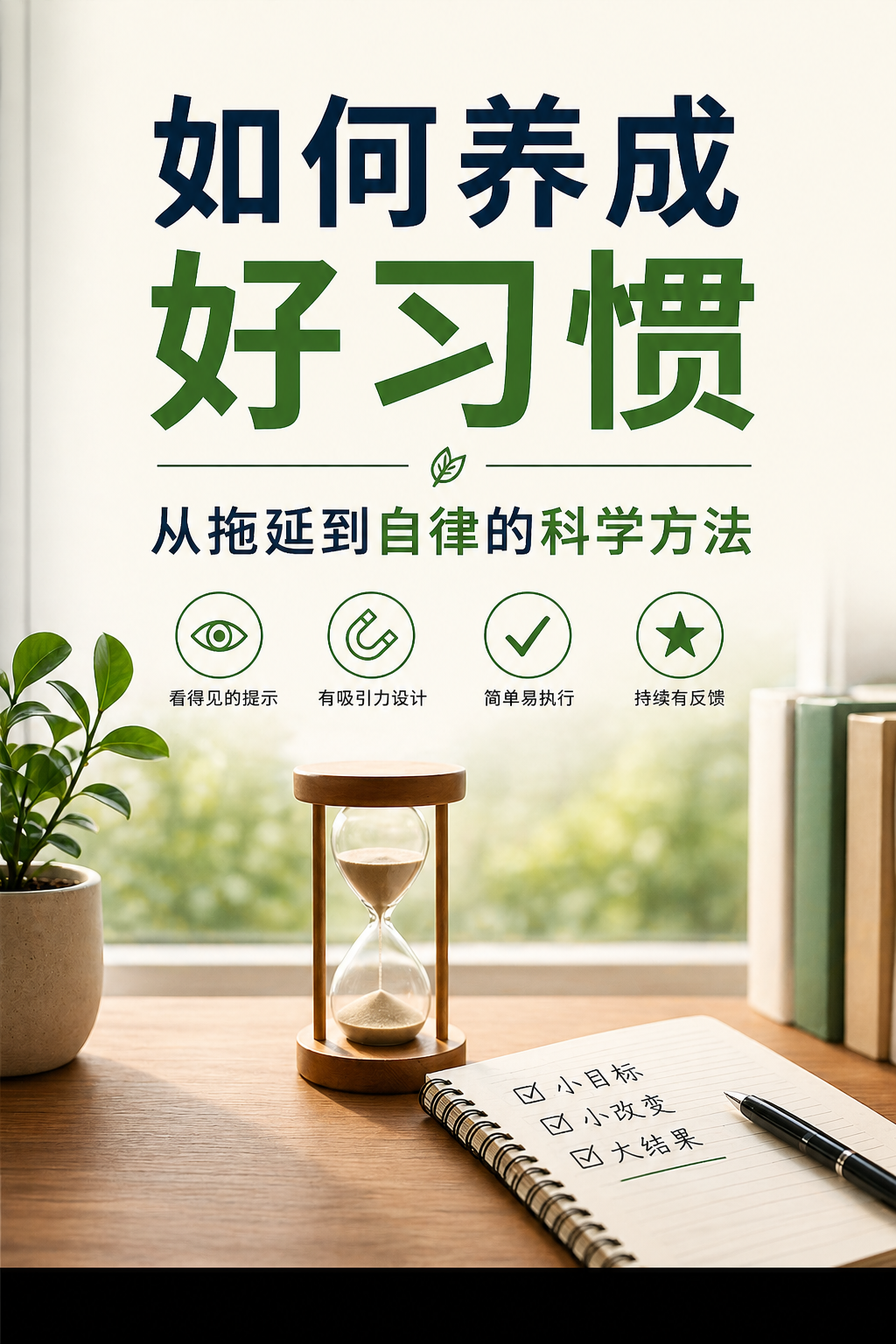 如何养成好习惯：从拖延到自律的科学方法